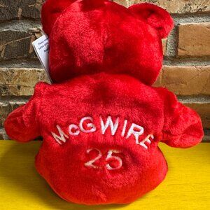 Vintage Salvino's Big Bammers Mark McGwire MLB Baseball Beanie Babies Plush NWT